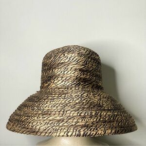 GIOVANNIO Florence NEW YORK Animal Print Derby Sun Hat
